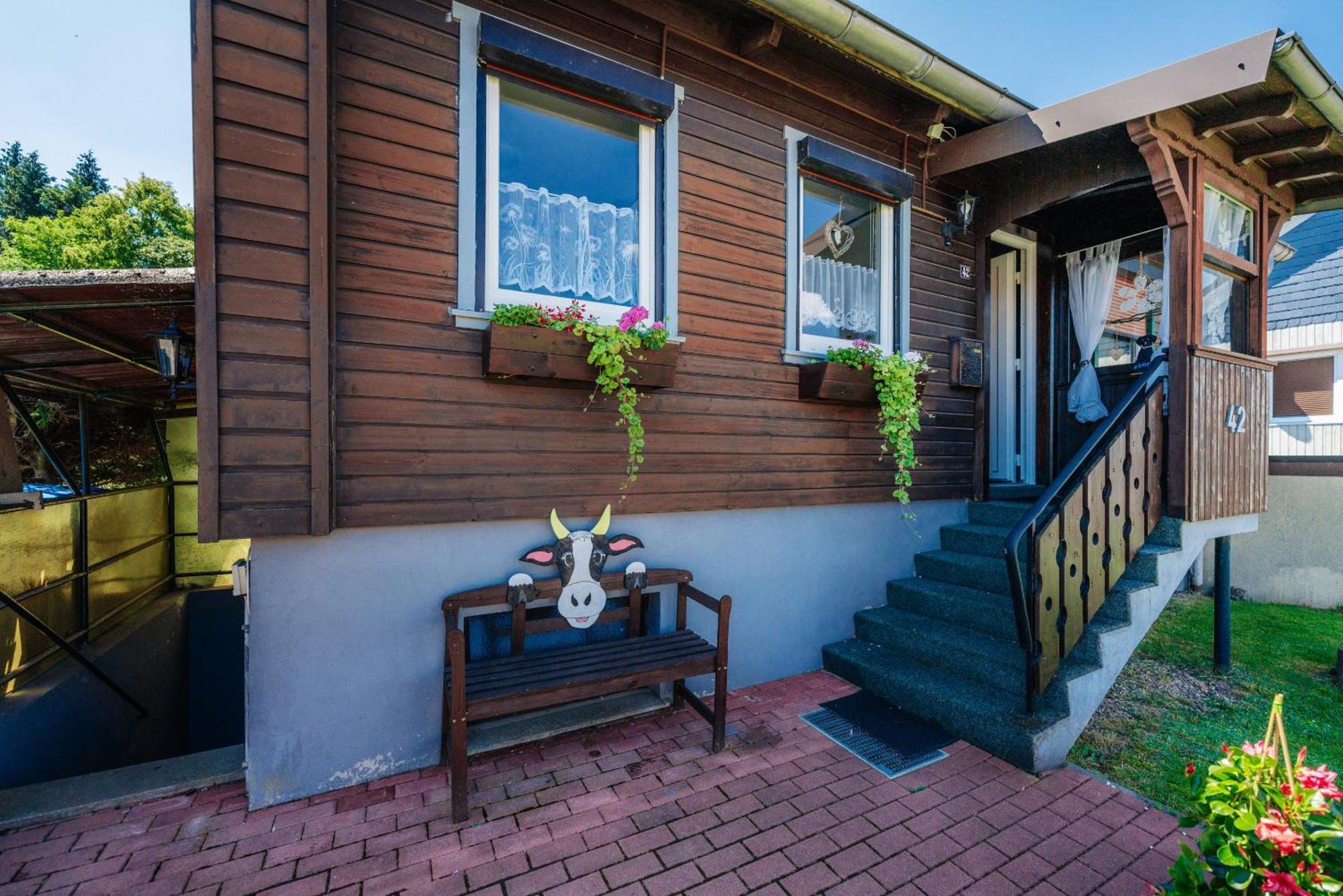 Ferienhaus Peggy Mit Klimaanlage In Den Bergen Walkenried Luaran gambar